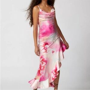 Rare London Light Pink Satin Size 8